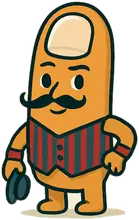 Standing Pat, the Five-Card Draw mascot
