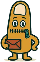 Secret Keeper, the Whisper mascot